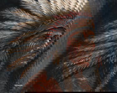 George Canyon Painting: Courage