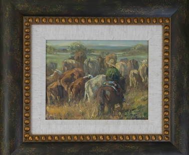 Valerie Hinz Painting: Autumn Drive: Valerie Hinz 1956-2022 Autumn Drive 6x8” Oil on Linen As a lifelong horsewoman, painting horses was the natural direction for artist Valerie Hinz, of Saskatoon, Saskatchewan. One of
