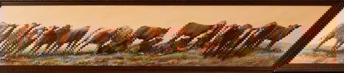 Diane M. Anderson: The Gang’s All Here: Diane M. Anderson The Gang’s All Here 11x58” Acrylic on Canvas Diane Anderson’s education in art began at an early age. She is a gifted sculptor, painter, and instructor. Her