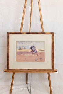 Leonard Howard Reedy Paintings: Surprise Attack, A Friendly Greeting and The Scout: Leonard Howard Reedy 1899-1956 Surprise Attack, A Friendly Greeting and The Scout 8x11” Watercolor Leonard Reedy was born in Chicago in 1899. As a child he developed an aptitude for