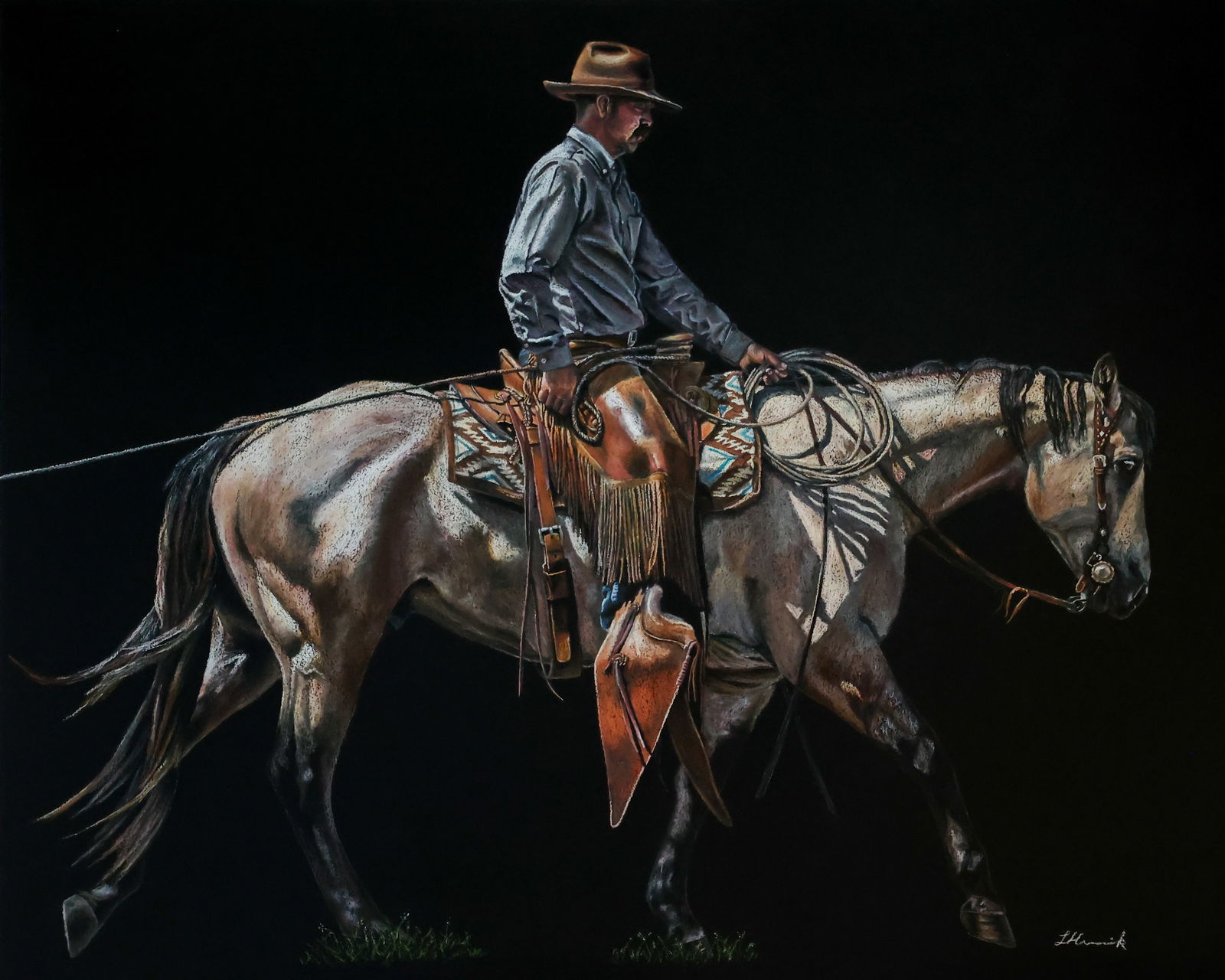 Libby Humeniuk Painting: Easy Going (1 of 1)