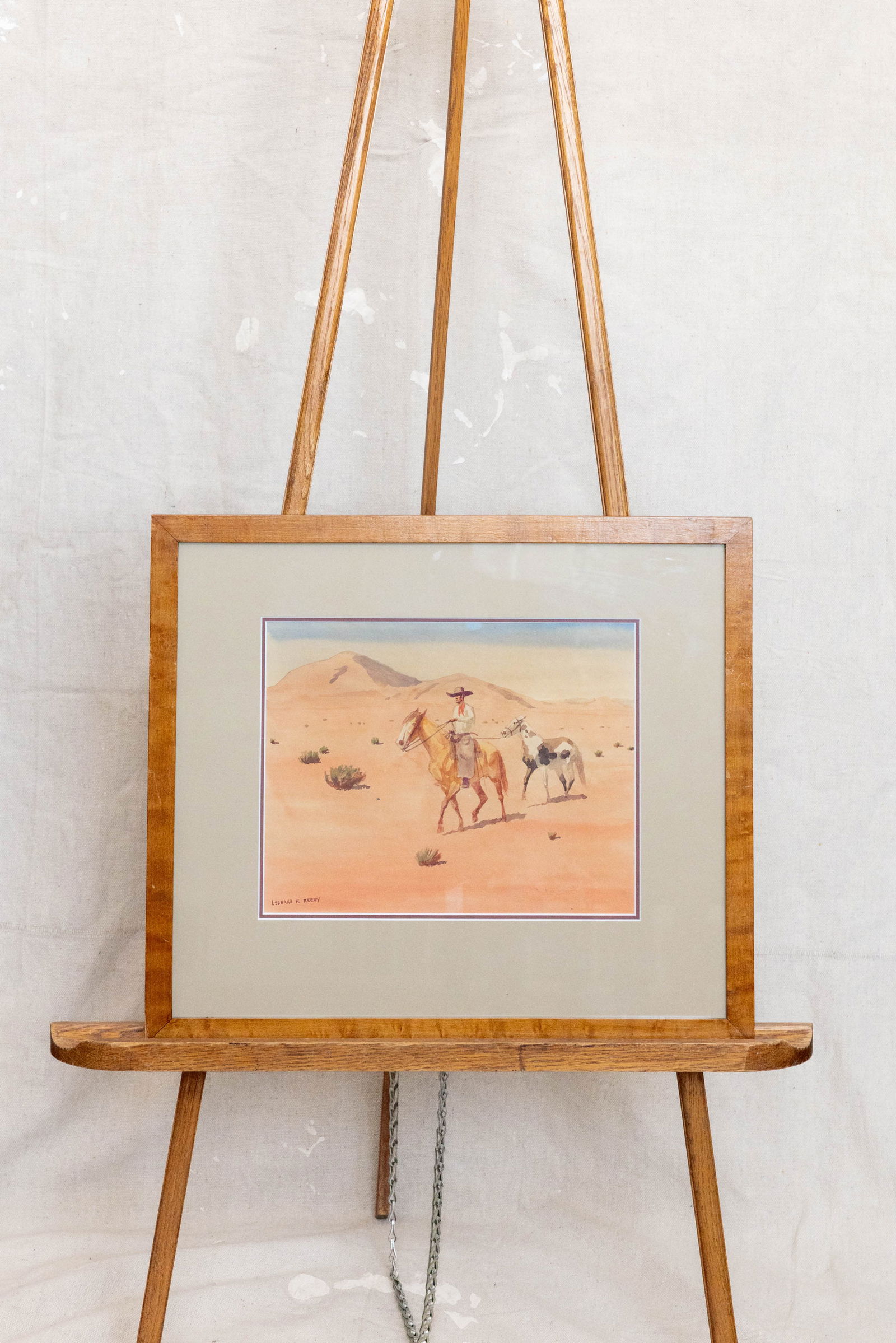 Leonard Howard Reedy Painting: Horse For Sale (1 of 2)