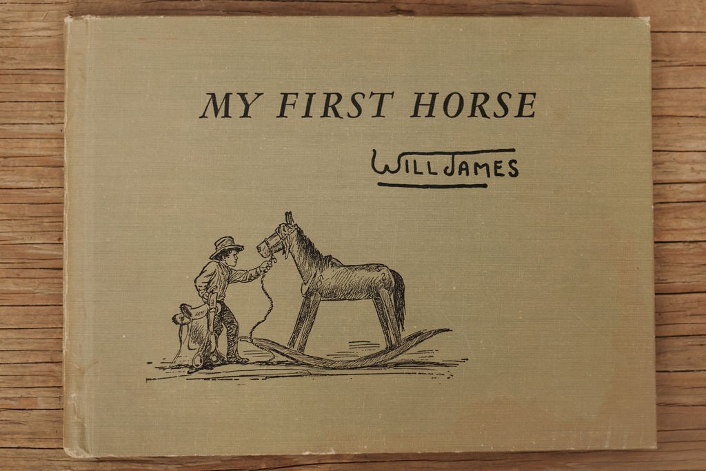 Will James, My First Horse, 1st Edition 1940 book (1 of 4)