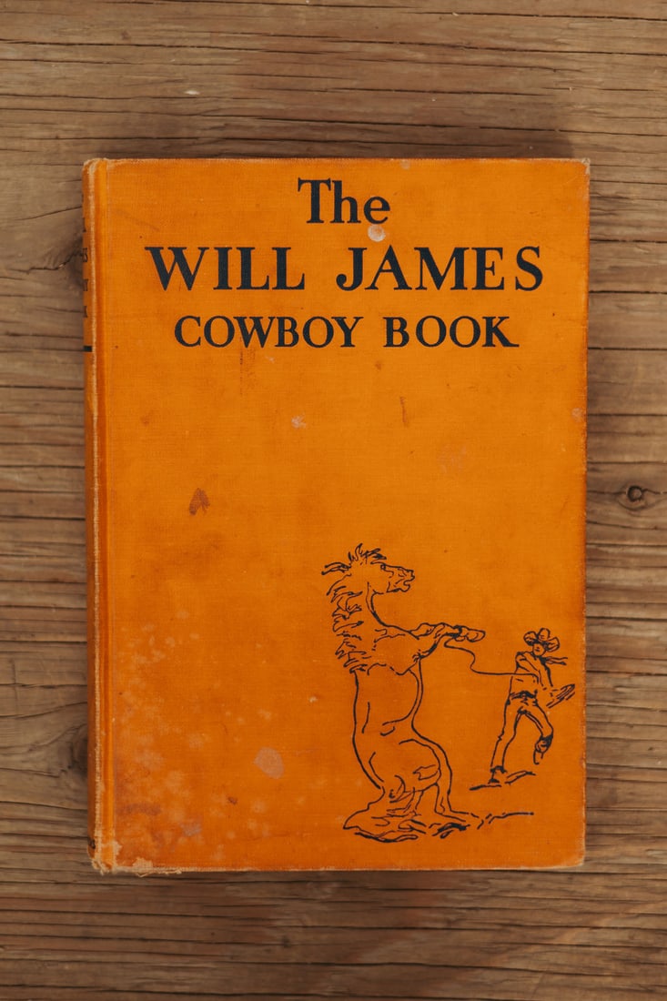 Will James, The Will James Cowboy Book, 1st Edition 1938 book (1 of 4)