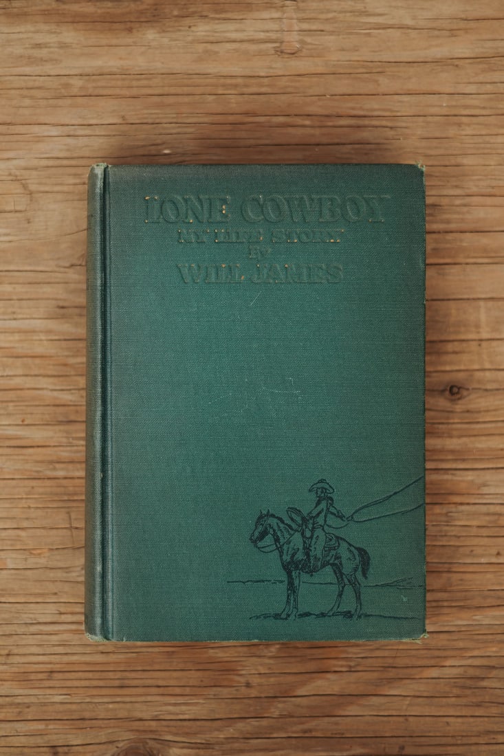 Will James, Lone Cowboy My Life Story Signed by Author, 1st Edition and 1st Printing, 1930 book. (1 of 7)