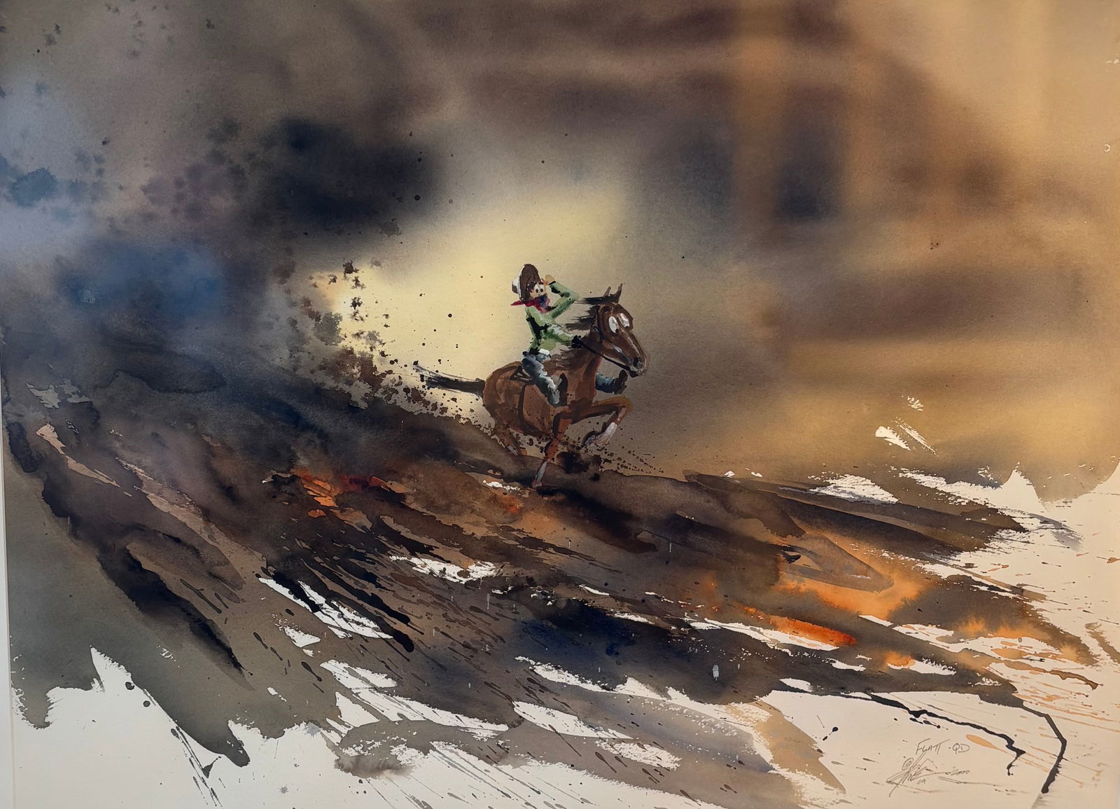 Ben Crane, Untitled (Bronc Riding), 2000 (1 of 3)