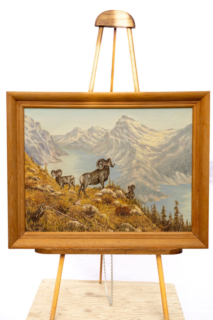 Set of two vintage Paintings (1 of 4)