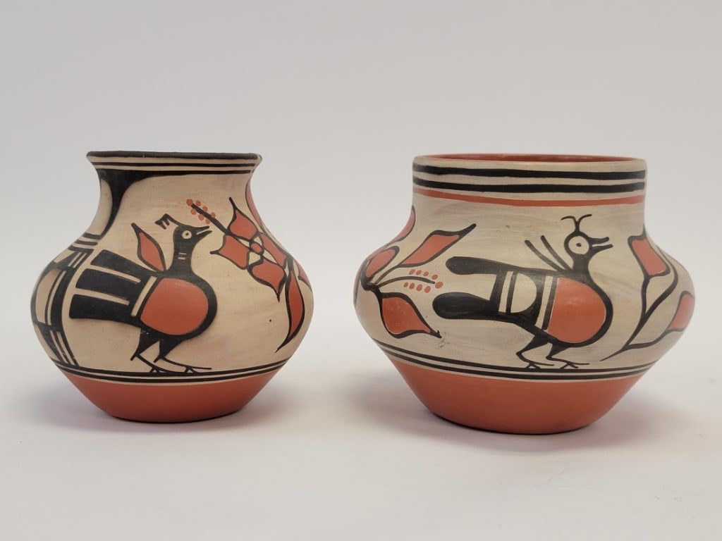 MARY & ROBERT TENORIO TWO KEWA PUEBLO REDWARE OLLA (1 of 20)