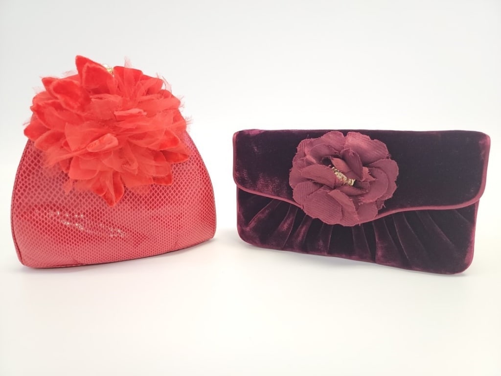LOT OF TWO JUDITH LEIBER CLUTCHES (1 of 16)