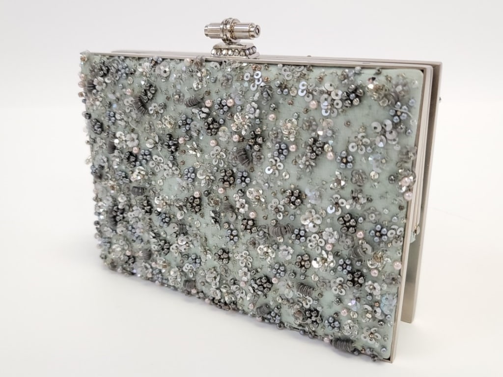 JUDITH LEIBER BEADED CLUTCH (1 of 13)