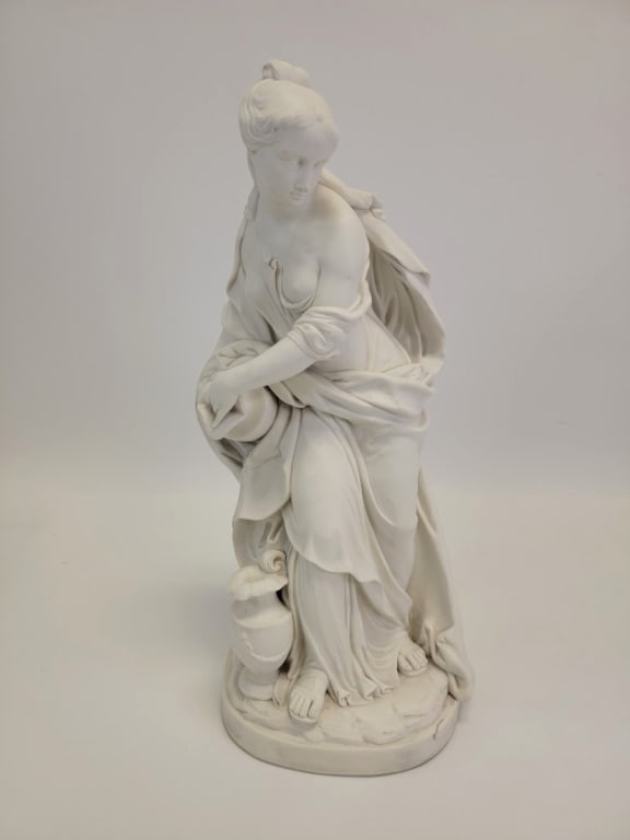 MINTON PARIAN FIGURE, TEMPERANCE AFTER DELLA VALLE (1 of 8)