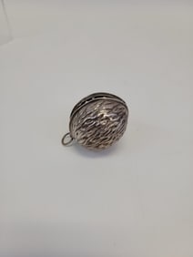 ANTIQUE AMERICAN STERLING SILVER NUTMEG GRATER