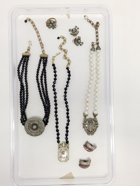 LOT 8 PIECES ASSORTED HEIDI DAUS JEWELRY (1 of 19)