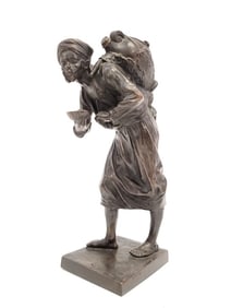 PAUL LUDWIG KOWALCZEWSKI BRONZE SCULPTURE, ARAB