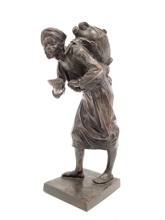 PAUL LUDWIG KOWALCZEWSKI BRONZE SCULPTURE, ARAB (1 of 16)