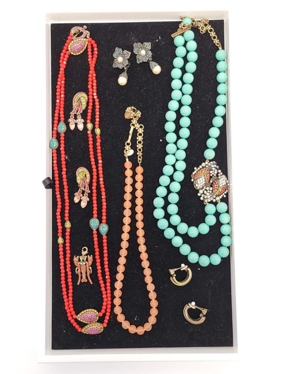 LOT 10 PIECES ASSORTED HEIDI DAUS JEWELRY: (1 of 20)