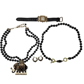 LOT 5 PIECES ASSORTED HEIDI DAUS JEWELRY