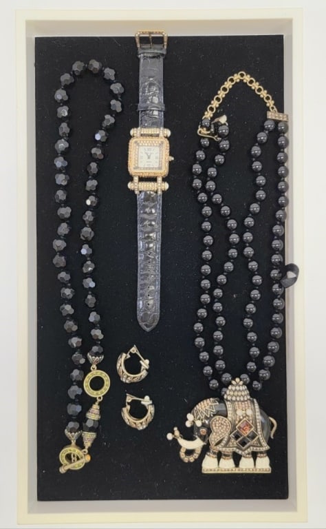 LOT 5 PIECES ASSORTED HEIDI DAUS JEWELRY (1 of 15)