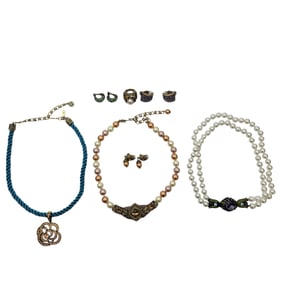 LOT 10 PIECES ASSORTED HEIDI DAUS JEWELRY