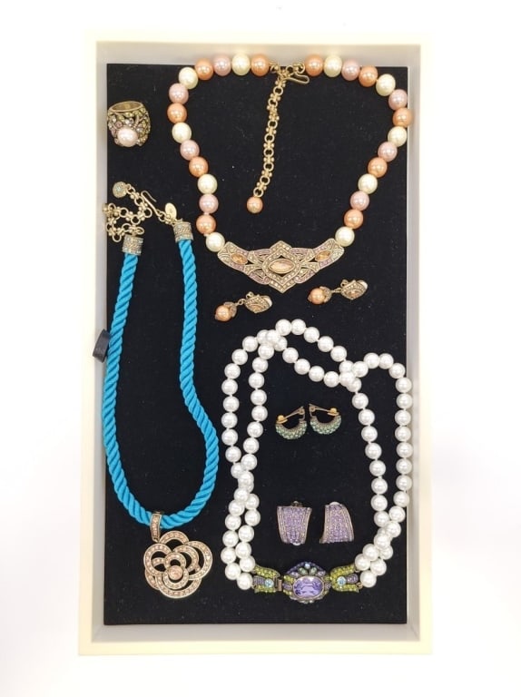 LOT 10 PIECES ASSORTED HEIDI DAUS JEWELRY (1 of 20)