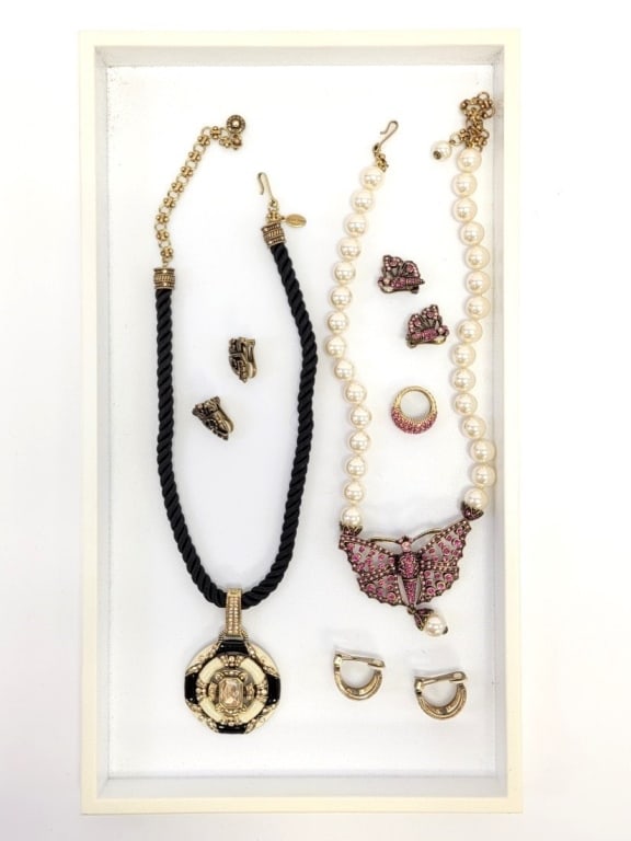 LOT 9 PIECES ASSORTED HEIDI DAUS JEWELRY (1 of 14)