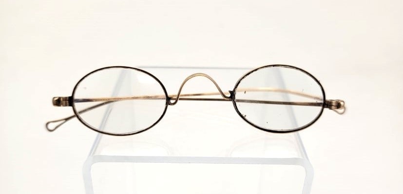ANTIQUE 14K GOLD EYEGLASSES / SPECS (1 of 4)