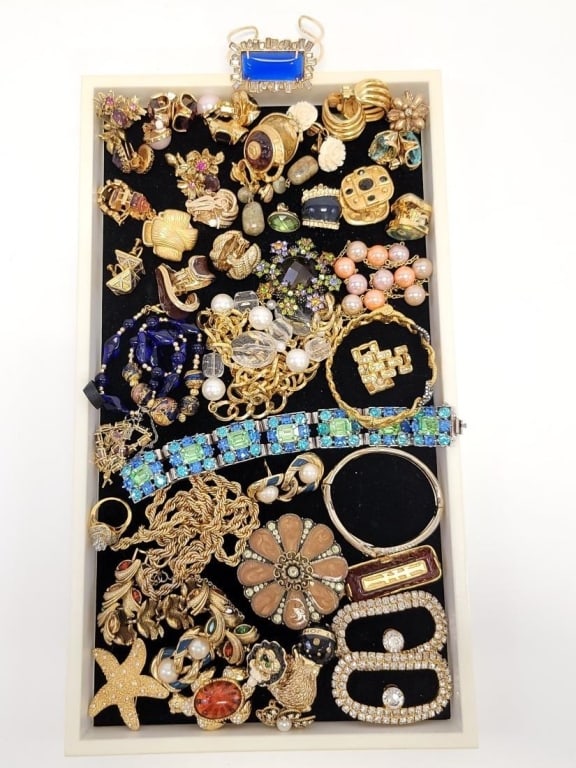 LARGE LOT DESIGNER & OTHER COSTUME JEWELRY (1 of 15)