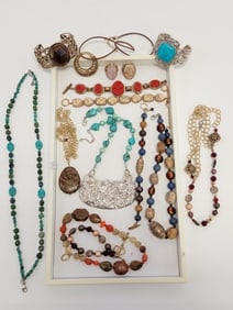 LOT 15 PIECES BARSE JEWELRY