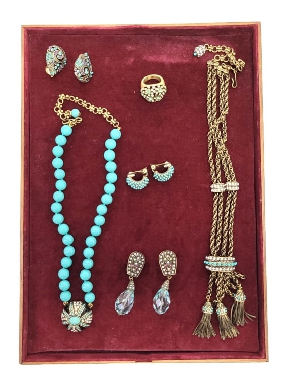LOT 9 PIECES ASSORTED HEIDI DAUS JEWELRY (1 of 20)