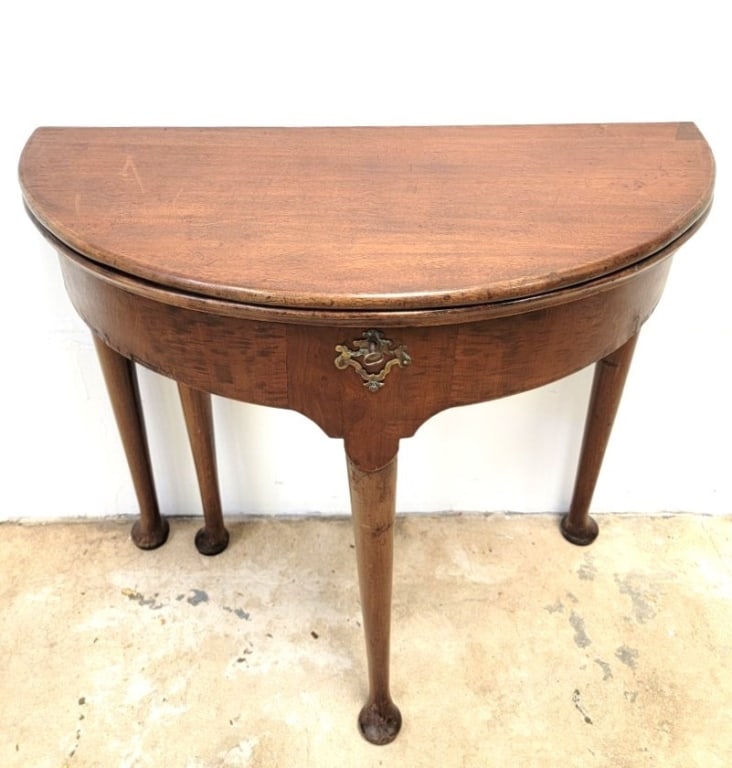 GEORGIAN PERIOD MULTIFUNCTIONAL FLIP TOP TABLE (1 of 11)