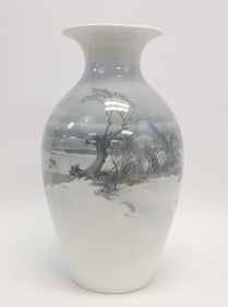 RICHARD BOCHER FOR ROYAL COPENHAGEN, LARGE VASE