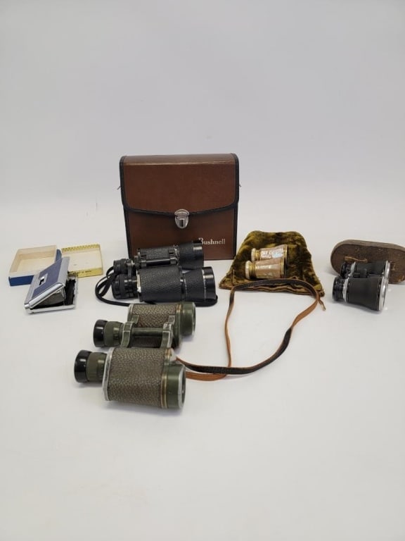 COLLECTION OPERA GLASSES, BINOCULARS, ETC - 13