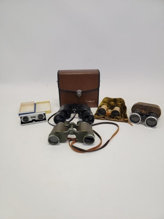 COLLECTION OPERA GLASSES, BINOCULARS, ETC (1 of 13)