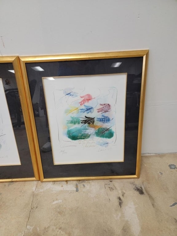 THREE EDMOND DEMBINSKI HAND SIGNED LITHOGRAPHS - 5