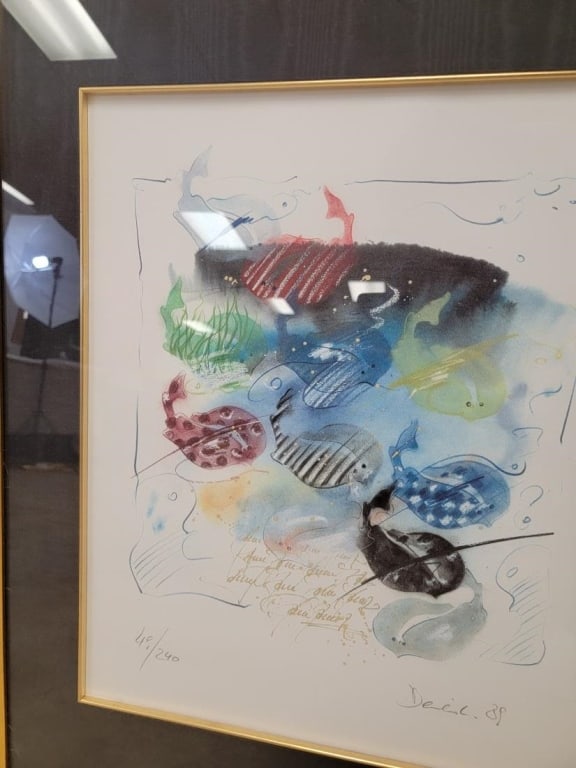 THREE EDMOND DEMBINSKI HAND SIGNED LITHOGRAPHS - 9