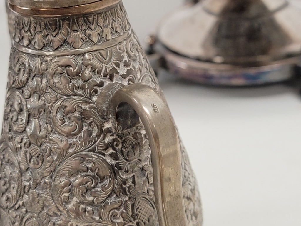 ASSORTED ESTATE SILVER PLATED UTENSILS & TABLEWARE - 15