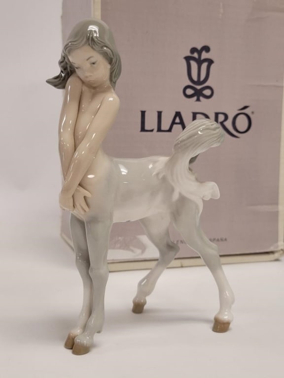 FIVE LLADRO PORCELAIN FIGURINES, CENTAURS ETC. - 6