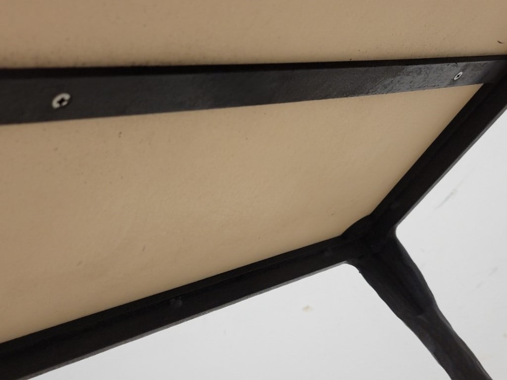 GREGORIUS PINEO HAND FORGED IRON ELGIN END TABLE - 6