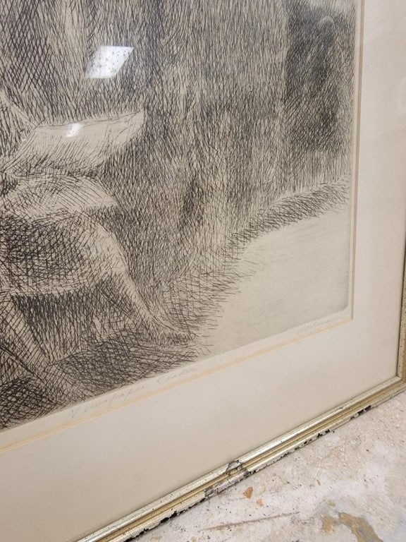 TWO HAROLD ALTMAN HAND SIGNED ARTIST PROOF ETCHING - 3