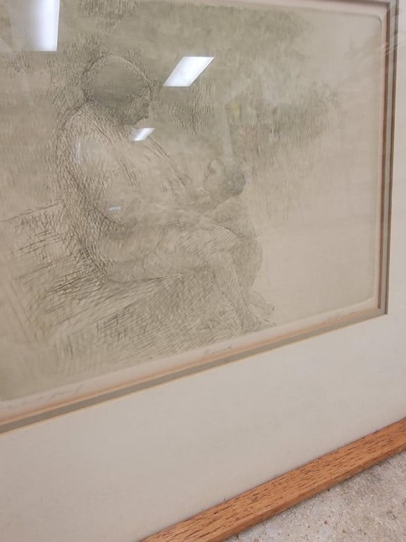 TWO HAROLD ALTMAN HAND SIGNED ARTIST PROOF ETCHING - 4