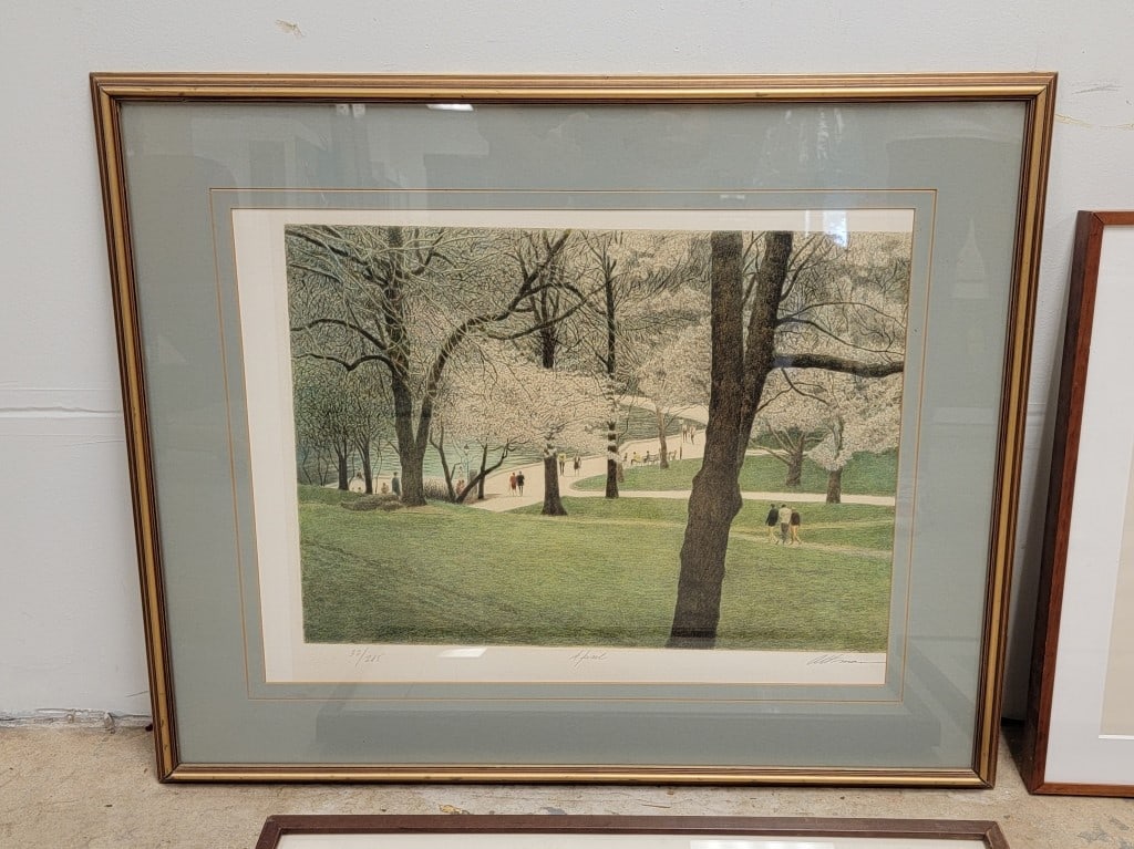 FOUR HAROLD ALTMAN HAND SIGNED LITHOGRAPHS/ETCHING - 3