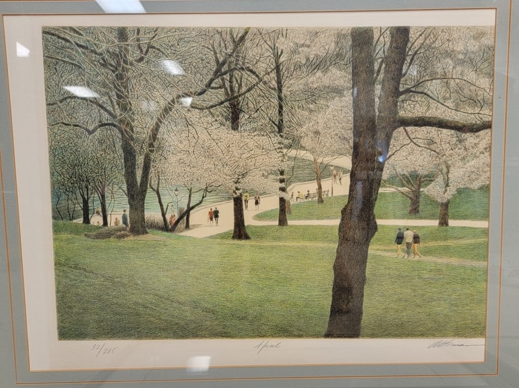 FOUR HAROLD ALTMAN HAND SIGNED LITHOGRAPHS/ETCHING - 4