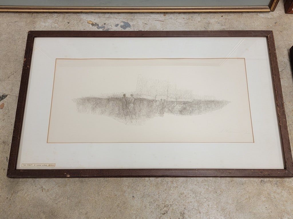 FOUR HAROLD ALTMAN HAND SIGNED LITHOGRAPHS/ETCHING - 6