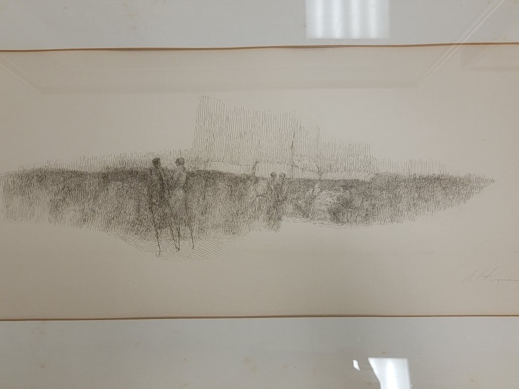 FOUR HAROLD ALTMAN HAND SIGNED LITHOGRAPHS/ETCHING - 7