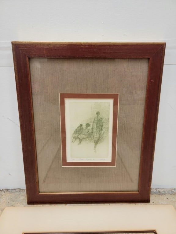 HAROLD ALTMAN, SKETCHES, ETCHING, ETC. - 7