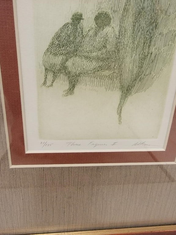 HAROLD ALTMAN, SKETCHES, ETCHING, ETC. - 8