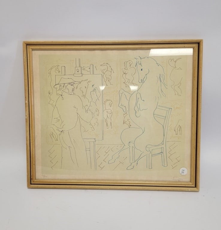 LASZLO DUS HAND SIGNED LITHOGRAPH - 2