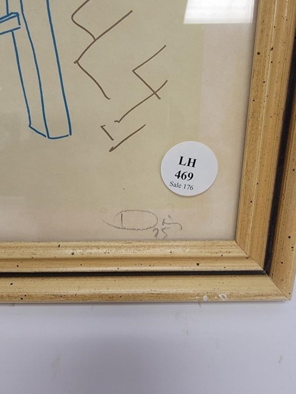 LASZLO DUS HAND SIGNED LITHOGRAPH - 3