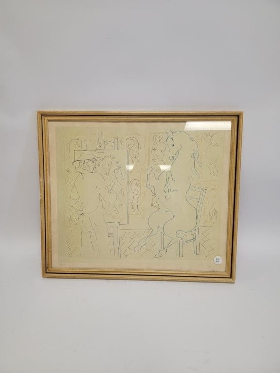 LASZLO DUS HAND SIGNED LITHOGRAPH - 4