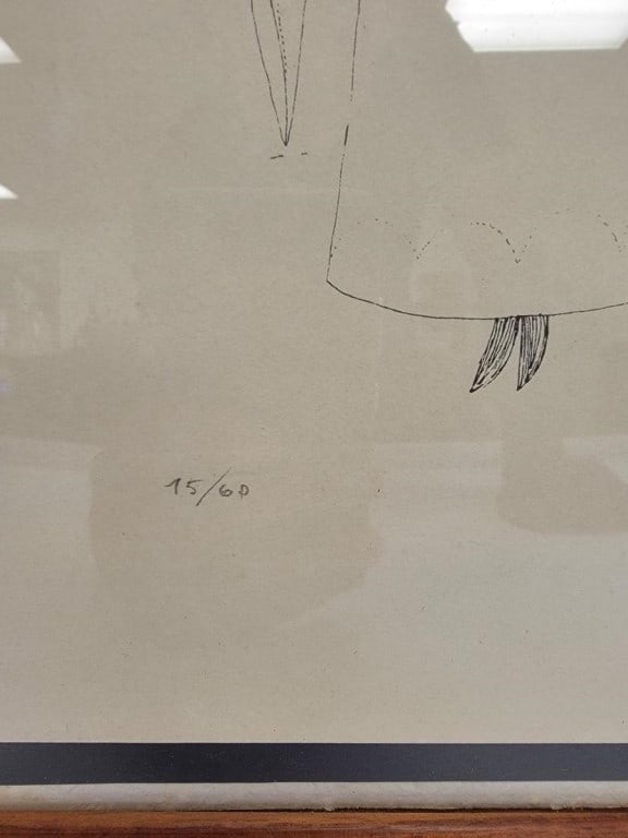 VICTOR BRAUNER HAND SIGNED ETCHING - 4